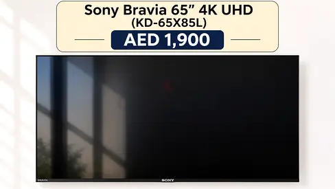 Sony Bravia 65” 4K UHD (KD-65X85L)
