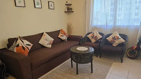 Brown 3-seater Sofa bed for free
