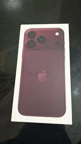 Sealed iPhone 18 pro max 512 burgundy - Brand New in Box