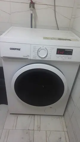 Geepas Front Load Washing Machine - 7kg (Used, Needs Repair)