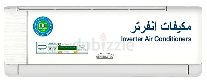 Split AC cool and heat dual function invertor ac General tec new ac 1.5ton warranty 5years