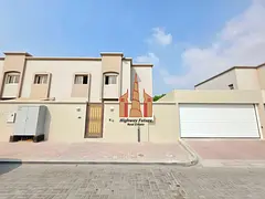 Nice layout 4bhk villa just 115k in 4 payments with maids room wardrobes located on barashi area shj
