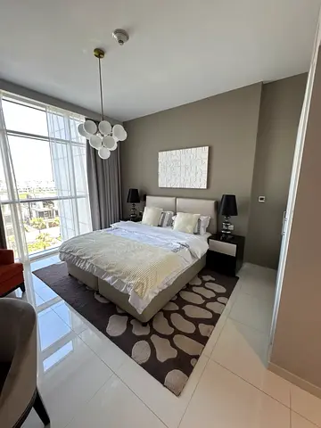 Fully furnished apartment | Private balcony | City view | DAMAC Hills