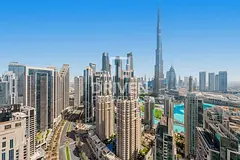 Burj Khalifa View | High Floor | Spacious Unit