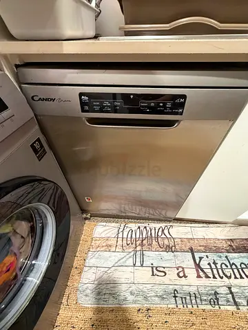 Candy stainless steel built-in dishwasher - good condition