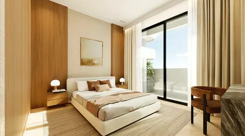 شقة غرفتين وصالة للبيع في مشروع ONE 678 Residences – العامرة، عجمان | شارع الشيخ محمد بن زايد