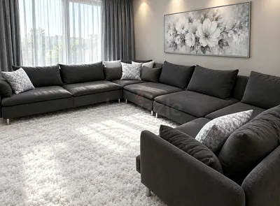 High quality Massive Modular 9 siters U shape sofa.