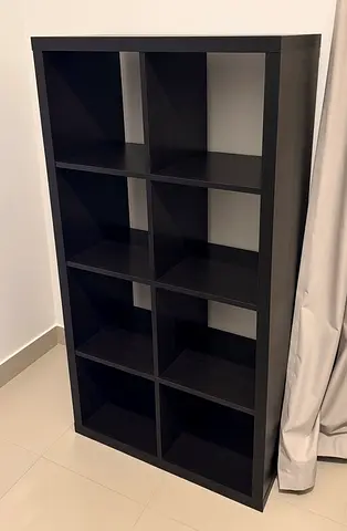 Classifieds: IKEA KALLAX Shelving Unit 2x4, Black-Brown, 77x147 cm ...