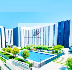 Brand new studio with balcony for rent Al mamsha Sharjah