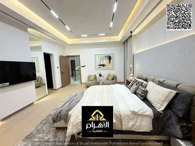 Modern villa in Al Helio, located near Safir Hypermarket and the Dubai exit. The property spans 3,800 sq. ft. and consists of a ground floor, first fl