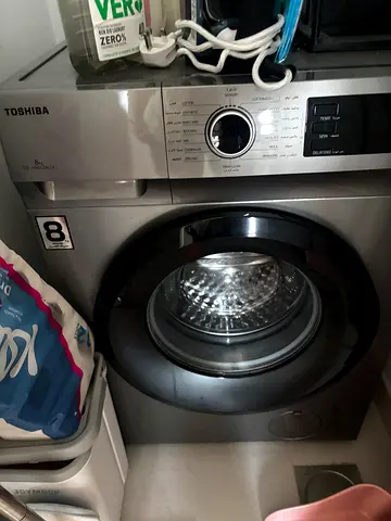 Toshiba 8kg Front Load Washing Machine - like new Working Condition