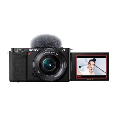 Sony Alpha Mirrorless Camera Zv e10L sony camera with 16 50 mm kit lens with Free Stuff