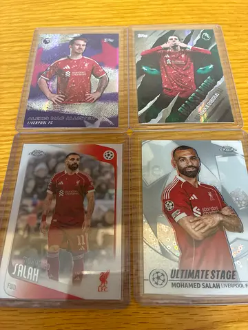 Topps Liverpool cards