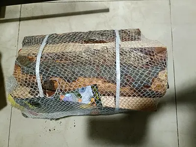 Bag of Seasoned Firewood Logs - Ready to Use