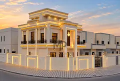 🏡 Corner villa with an elegant, classic design in Al Zahia – Ajman | 6 master bedrooms | Two fl