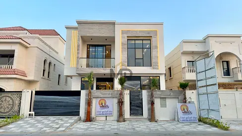 🏡 Luxury Villa for Sale in Ajman | 6 Master Bedrooms | Private Pool with a Stunning Waterfall 💦 |