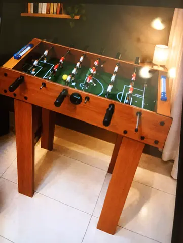 Wooden Foosball Table - Good Condition