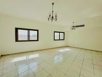 [Parking Free 3BHK With Maid Room Open View Balcony Near To Sahara Center Just 63k Only For Family