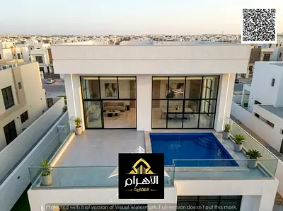 فيلا فاخرة بتشطيب استثنائي مع مصعد ومسبح خاص على الروف | 6 غرف ماستر تملك حر لجميع الجنسيات