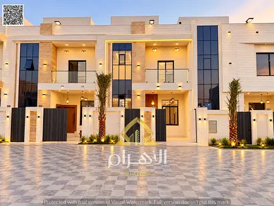 Al Helio 2, Ajman | Located on the main road with a large front setback | 5 master bedrooms | Two floors plus a roof | Offer includes registration fee