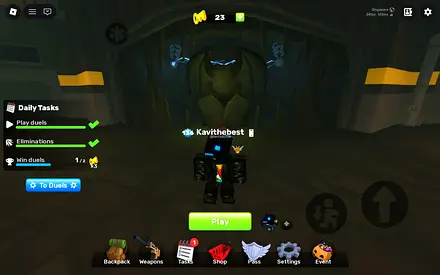 Roblox account (Rivals stacked)
