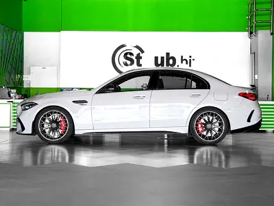C63 S AMG E PERFORMANCE UNDER 5 YEARS SERVICE CONTRACT, 5 YEARS GARGASH WARRANTY ONLY 338KM LIKE NEW-3