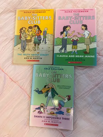 The Baby-Sitters Club (3 paperback books) - Ann M. Martin - Kids chapter books