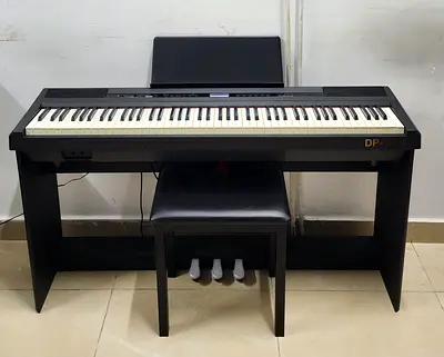 The Steiner DP-1300B Digital Piano (Black) is an 88-key hammer-action digital piano