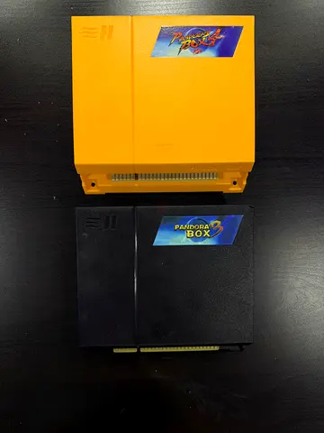 Pandora's Box multigame arcade cartridges (2 units) - tested