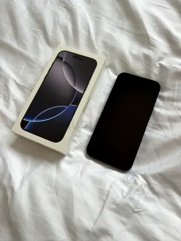Apple iPhone 16 Pro Max 256GB - Black Titanium