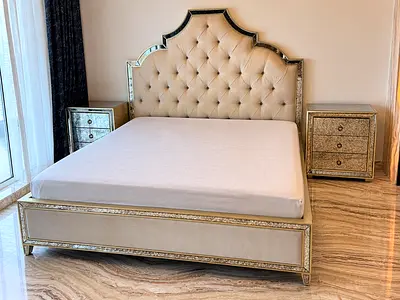 Luxury King bed Size 180*200 without mattress