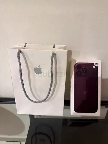 Apple iPhone 18 Promax 256GB (Burgundy) with Original Box Sealed -Brand New-
