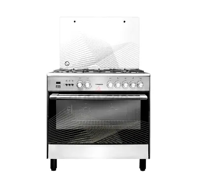 Tornado 90X60 Cm 5 Burner Cooking Range, 9T10BRC1X01SG
