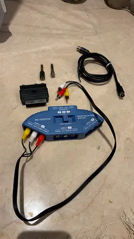SIlverton AV/Game Selector Switch with RCA Cables