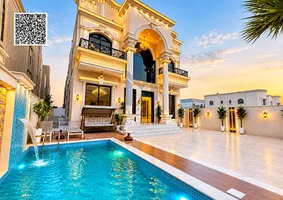 Luxury 5BR Villa with Private Pool for Sale in Al Mowaihat 2, Ajman | 5,000 Sq. Ft. Plot | AED 3.8M