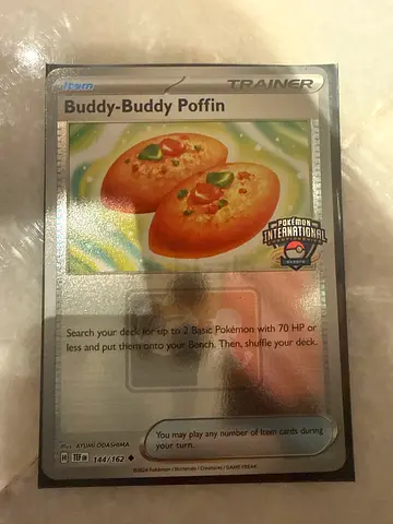 Pokemon buddy buddy promo card from EUIC 2025