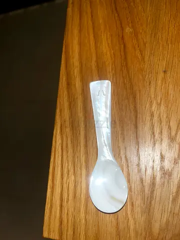 Lot of ~50 Natural Mother of Pearl Caviar Spoons