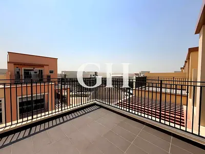 Spacious 5BR Townhouse| Close Kitchen | Nice, DAMAC Lagoons | Multiple Terraces | Unfurnished Family Home