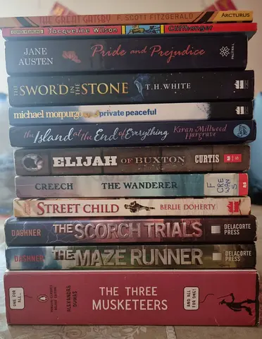 Bundle of 15 Classic & Kids Books — Roald Dahl, Cornelia Funke, Jane Austen + more
