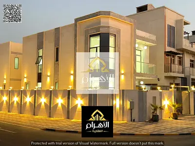 Located right behind the amenities | Own a luxurious corner villa in Al Zahia, Ajman | 5 master bedrooms | An exceptional opportunity at a competitive