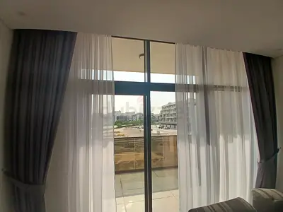 Blackout Curtains with Sheer - 2 Sets - Like New