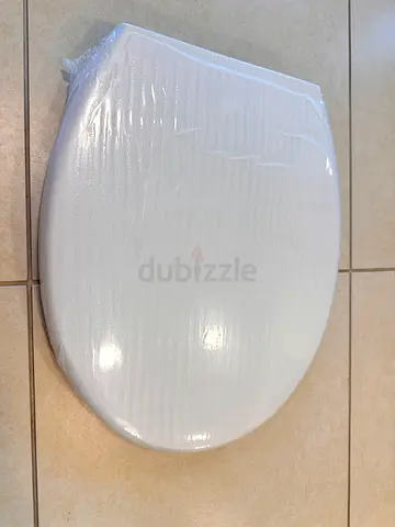 White Oval Toilet Seat Cover - New/Unused