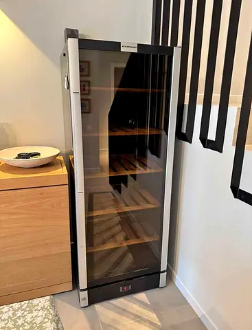 Vestforet wine fridge dual temperature 147 bottles slightly used new model