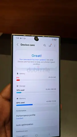 Samsung S24 Ultra 256gb only have dot all original