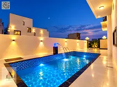 Classic villa, registration fees included, two floors with roof, swimming pool and large yard