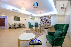 Sharjah Al Taawun duplex apartment with a full sea view, consisting of 5 rooms, a hall, a kitchen, 5