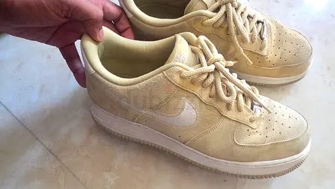 Nike Air Force 1 Sneakers – Beige | Size 42
