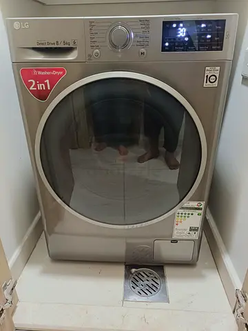 LG 8kg Washer and 5kg Dryer 2in1