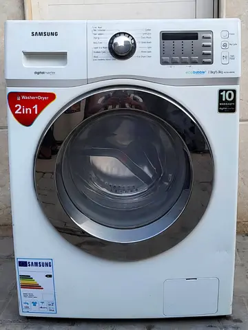 SAMSUNG brand washing machine 7kg washer and 5kg dryer with perfect working condition