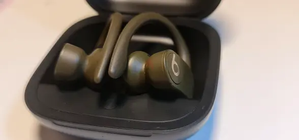 Beats Powerbeats Pro wireless earphones - Olive Green, good condition